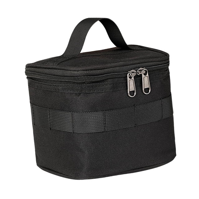 Bolsa de Almacenamiento Shamjiam Impermeable para Acampar Artículos Esenciales de Cocina Bar Negro