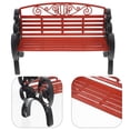 thumbnail image 1 of KAKOWELY 2 Pcs Modèle de Banc Brun ABS Style Simulation pour Photographes Déco Maison, 1 of 7