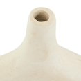 thumbnail image 6 of DecMode 17" Abstract Double Handle Beige Paper Mache Vase, 6 of 12