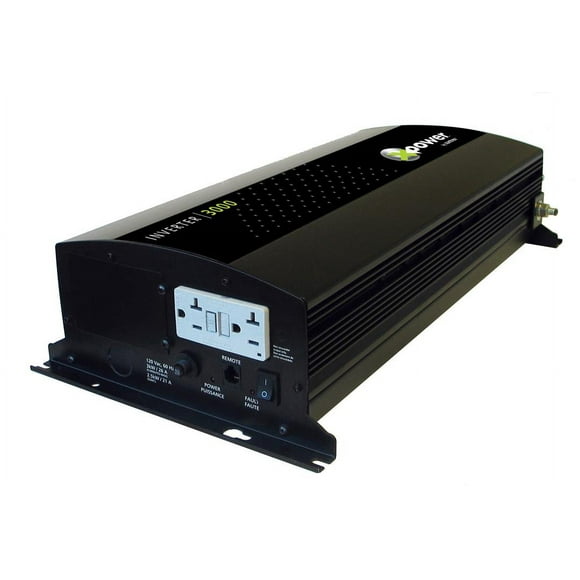 Xantrex Power Inverter 813-3000-UL Xpower; Inverts 12 Volt DC To 115 Volt AC; 2500 Watts Output/5000 Watts Surge; 208.33 Amp DC/20.83 Amp AC; 90 Percent Efficiency