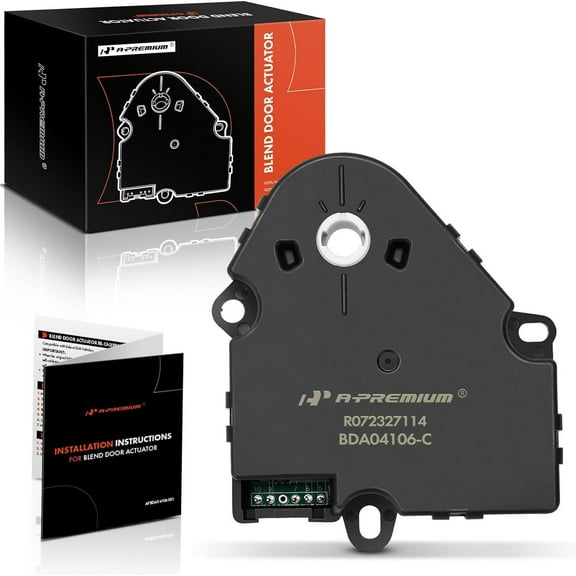 A-Premium Air Door Actuator 604106 Replacement for 1994-2012 Chevy GMC Silverado 1500 2500 3500 Tahoe Sierra Sonora Suburban Avalanche 2006-2014 Cadillac Escalade Blend Door Actuator