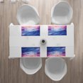 thumbnail image 3 of Ambesonne Navy and Blush Place Mats Set of 4, Watercolor Space, Standard Size, Blue Pink Salmon, 3 of 4