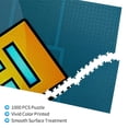 thumbnail image 4 of Lsque Geometry Dash Pattern Wooden Picture Puzzle ,1000 Piece Jigsaw Puzzle ,Family Fun Puzzle, Home Décor Puzzle, Gift Puzzle(Vertical style), 4 of 8