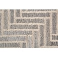 thumbnail image 5 of Palatez Diamond Medallion Wool Rug, Warm Gray/Ivory Cream, 5ft x 8ft Area Rug, 5 of 7