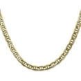 thumbnail image 2 of Avariah Diamonds 14K Yellow Gold 5.7mm Semi-Solid Anchor with Lobster Lock Chain - 20", 2 of 8