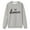Grey, variant on Dancer Sweatshirts for Women Long Sleeve Crewneck Drop Shoulder Dance Lover Graphic Sweatshirt Pullover Tops