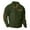 #Army Green, variant on DPTALR George Men's Patchwork Pullover Solid Color Stand Collar Button Long Sleeve Lepel Pocket Fashion Vintage Corduroy Khaki,Big and Tall Men XXXL