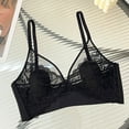 thumbnail image 2 of Akafmk Push Up Bra for Women,Wireless Seamless Lace Bra,Comfortable Underwear for Daily Wear L, 2 of 3