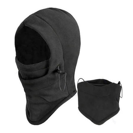 - HiCoup Unisex Thermal Fleece Balaclava Hood Outdoors Ski Bike Wind Stopper Face Mask