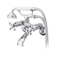 thumbnail image 2 of Elements Of Design ES2655X Double Handle 3-1/2" To 8-1/2" Center Wall Mounted Clawfoot Tub, 2 of 4