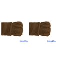 thumbnail image 1 of Langgg Color Hemp Rope Roll Making Tool 100 Cotton rope colorful twine macrame cord string thread Handmade String accessory DIY cord brown 2mm x 25m 2Set, 1 of 6