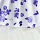 thumbnail image 4 of Odeerbi 2-9 Años Niñas Conjunto de Verano Vestido de Tirantes Floral de Algodón Con Bolero Shrugs Conjunto de Dos Piezas Cardigan de Manga Larga Conjunto de Vestido de Sol, 4 of 9