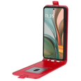 thumbnail image 2 of For Motorola Moto G75 5G Case with Card Slots Vertical Flip Leather Phone Cover - Black, 2 of 5