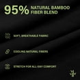 thumbnail image 4 of Mens Boxers, CaiDieNu Bamboo Viscose Mens Underwear Breathable Quick Dry Stretch Briefs Boxers for Men 6 Pack 3XL, 4 of 8