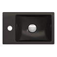 thumbnail image 4 of BOCCHI 1418-004-0126 Fireclay Sink  1-hole Left Side Faucet Deck in Matte Black, 4 of 5