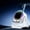 White, variant on Multifunctional Wireless Bluetooth Speaker with Sensor and Ambient Light for Home, Office, and Outdoor Use, Compact Plastic Design White