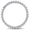 thumbnail image 2 of Pompeii 1ct Diamond Eternity Wedding Ring in 14k White Gold (,I1), 2 of 4