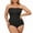 Black, variant on Womens Steampunk Chain Gothic Corset Top Halloween Boned Bustier Elegant Shapers Black XXL