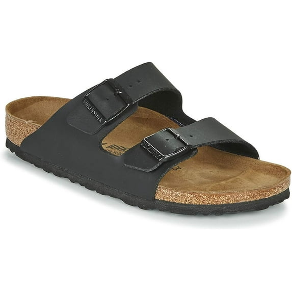 Birkenstock Arizona - Oiled Leather (Unisex) Black Oiled Leather EU 42 (US Men's 9-9.5, Women's 11-11.5) Narrow