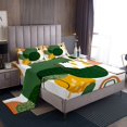 thumbnail image 1 of Erosebridal Modern Abstract Art Sheet Set Queen, Watercolor Geometric Bedding Sets Queen Size, Ultra Soft 4-Piece, 1 of 6