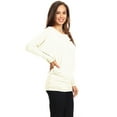 thumbnail image 2 of Women's Trendy Style Dolman Long Sleeves Solid Top, 2 of 3