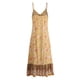 thumbnail image 4 of Vestido Estampado Floral Para Mujer, Dobladillo Con Volantes, Vestido Floral De Verano, Correa De Espagueti De Fibra De Poliéster, Ropa Cómoda Para Fiestas Mgaxyff Otros, 4 of 8