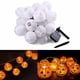 thumbnail image 1 of Luces de cadena de calabaza de Halloween 30 luces de hadas LED Luces de linterna luminiscentes 3D para decoraciones de fiesta de Halloween 6.5 metros 30 luces solares JAMW Sencillez, 1 of 5