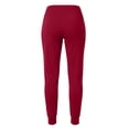 thumbnail image 6 of Admvng Womens Drawstring Waist Joggers Lightweight Summer Comfortable Workout Leggings with Pockets, 6 of 7