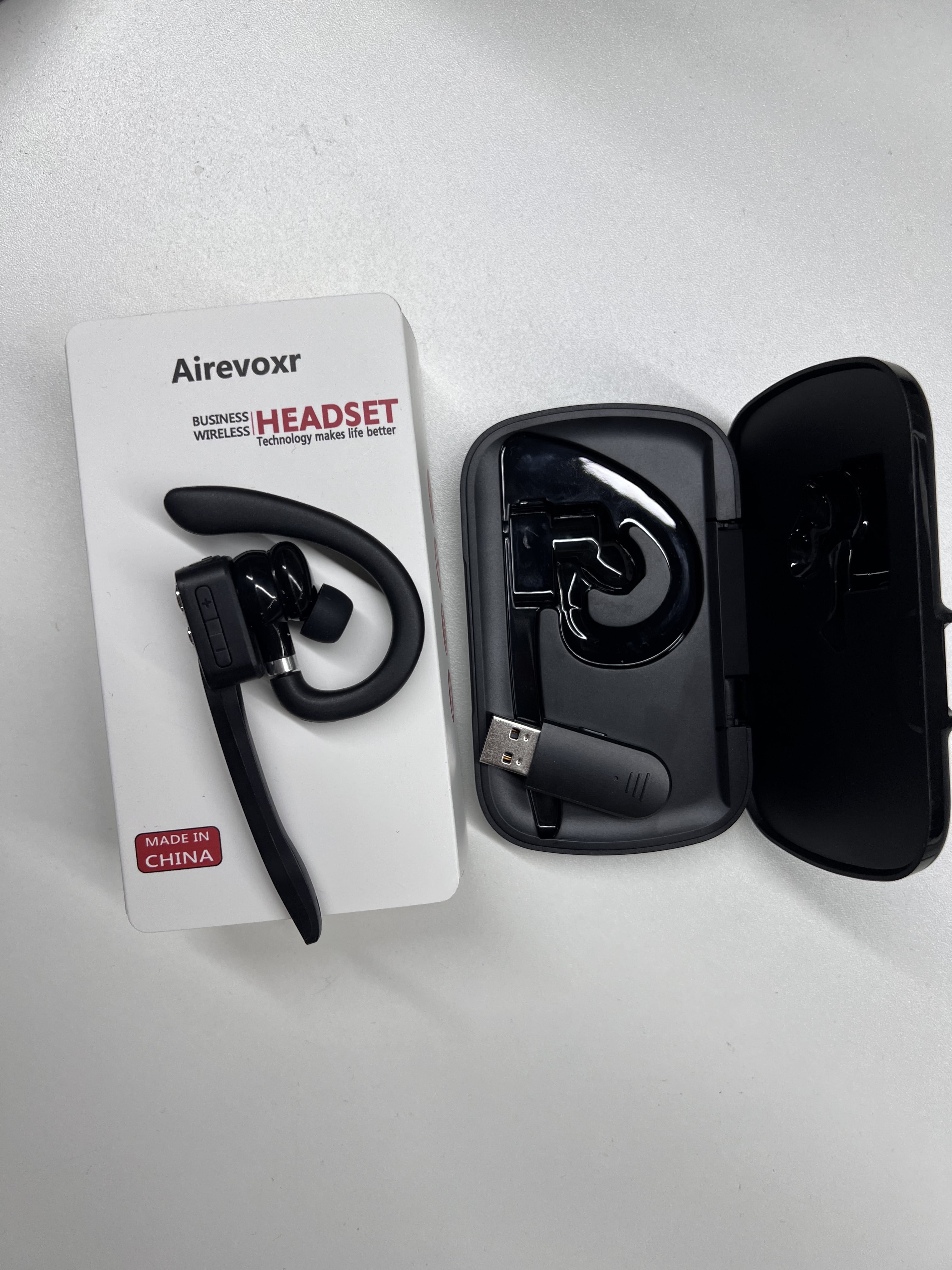 Airevoxr True Wireless Earbuds, Bluetooth 5.3, Noise Cancelling, Touch Control, IPX7 Waterproof, 36H Playtime