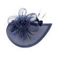 thumbnail image 3 of Ediodpoh Women Feathered Headband with Design for Parties Weddings And Navy, 3 of 3