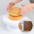 thumbnail image 2 of LCXmlly Acrylic Cake Pan 2 Pack Acrylic Cake Plates Transparent Round Discs for Cake Serving, 2 of 8