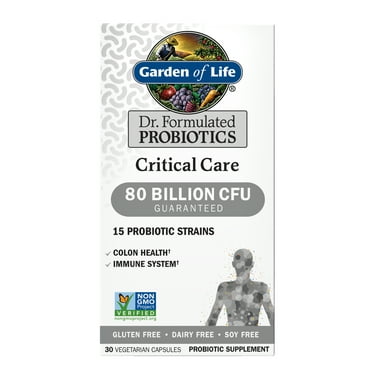 Garden of Life Dr. Formulated Critical Care Probiotics, 80 Billion CFU, 30ct
