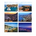 thumbnail image 2 of Tarjetas postales de la serie Monaco City, tarjeta de felicitación de paisaje HD, tarjeta de invitación de mensaje de regalo, Material de decoración de pared de bendición para el hogar DIY, 2 of 4