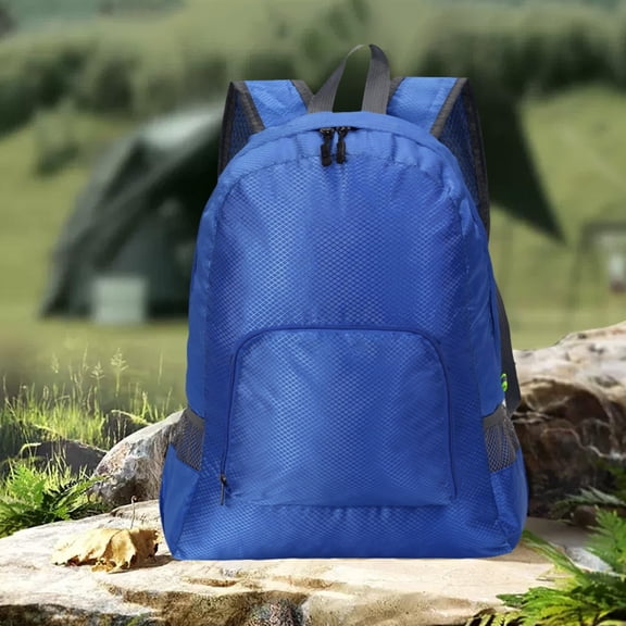 Large Capacity Foldable Backpack for Men Women, Lightweight Waterproof Packable Daypack for Travel Daily Commute, Folding Casual Bookbag for College Campus Youngsters & Outdoor Hiking