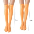 thumbnail image 6 of Eoperou 1 Pair High Elastic Breathable Lightweight Girls Stockings Sweet Japanese Style Ladies Over Knee Socks Streetwear, 6 of 8