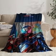 thumbnail image 2 of masked rider Anti Pilling Flannel Blanket Gifts for Fans Lover Girls Boys Women Present Hoodie Him Bed 50"x60", 2 of 6