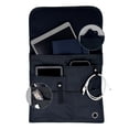 thumbnail image 1 of SO~MINE Airplane Pocket Organizer | Tray Table Cover | In Flight Seat Back Organizer Bag | Commuter Essential Travel Bag | Media Pouch For Flying | Travel Gift | Attaches To Luggage (Black), 1 of 9