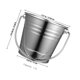 thumbnail image 2 of OUNONA Cubeta Metálica Para Hielo Y Ideal Para Bares Y Reuniones En Acero Plateado, 2 of 8