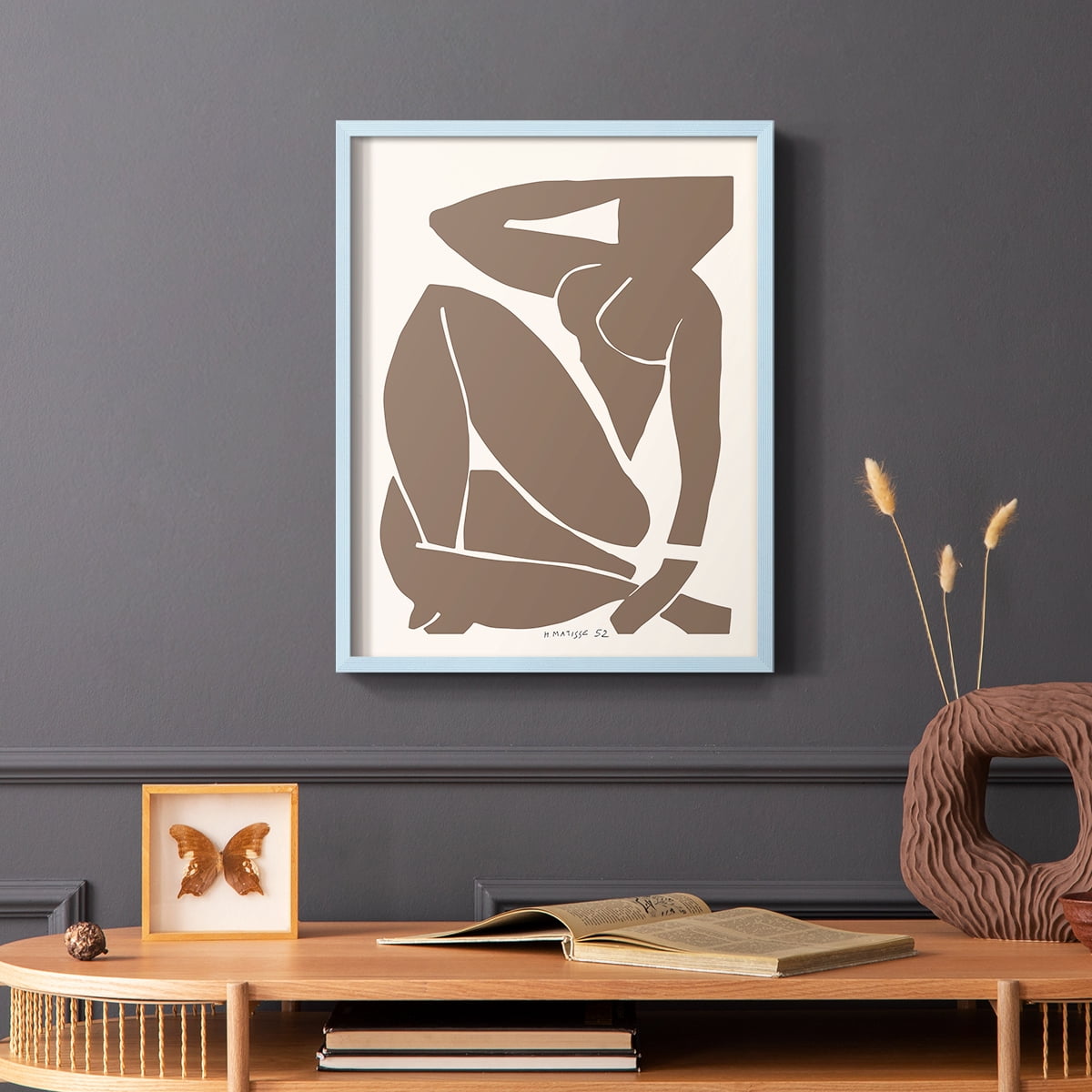 Matisse CCXIV in Solid Wood 8 x 10 Framed Print