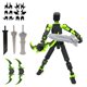 thumbnail image 5 of Assembly Completed T13 Action Figure 2 Pack, 3D Printed Human Body Model, Lucky 13 Action Figure,Multi-Joint Movable Robot, PVC Model Full Body Mobile Robot Desktop Decoration, 5 of 7