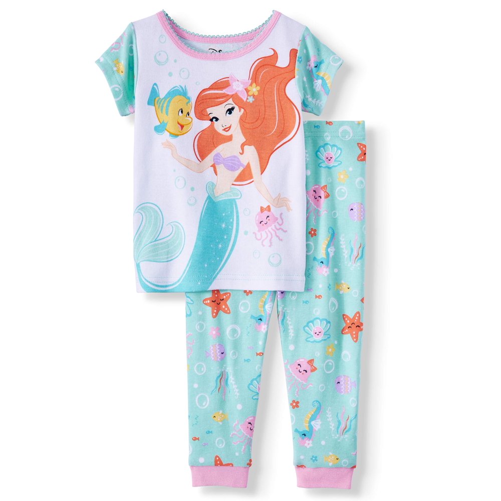 The Little Mermaid The Little Mermaid Baby Girl Cotton Snug Fit