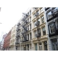 thumbnail image 2 of Frances, Stephanie 18x15 White Modern Wood Framed Museum Art Print Titled - Houses Soho Newyork, 2 of 4