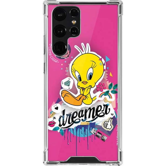 Skinit Cartoons Tweety Bird Dreamer Galaxy S22 Ultra Clear Case