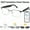 Silvery Frame, variant on Unisex AI Translator Smart Glasses - 164-Language Real-Time Translation, Wireless Audio, Open-Style, Travel/Learning