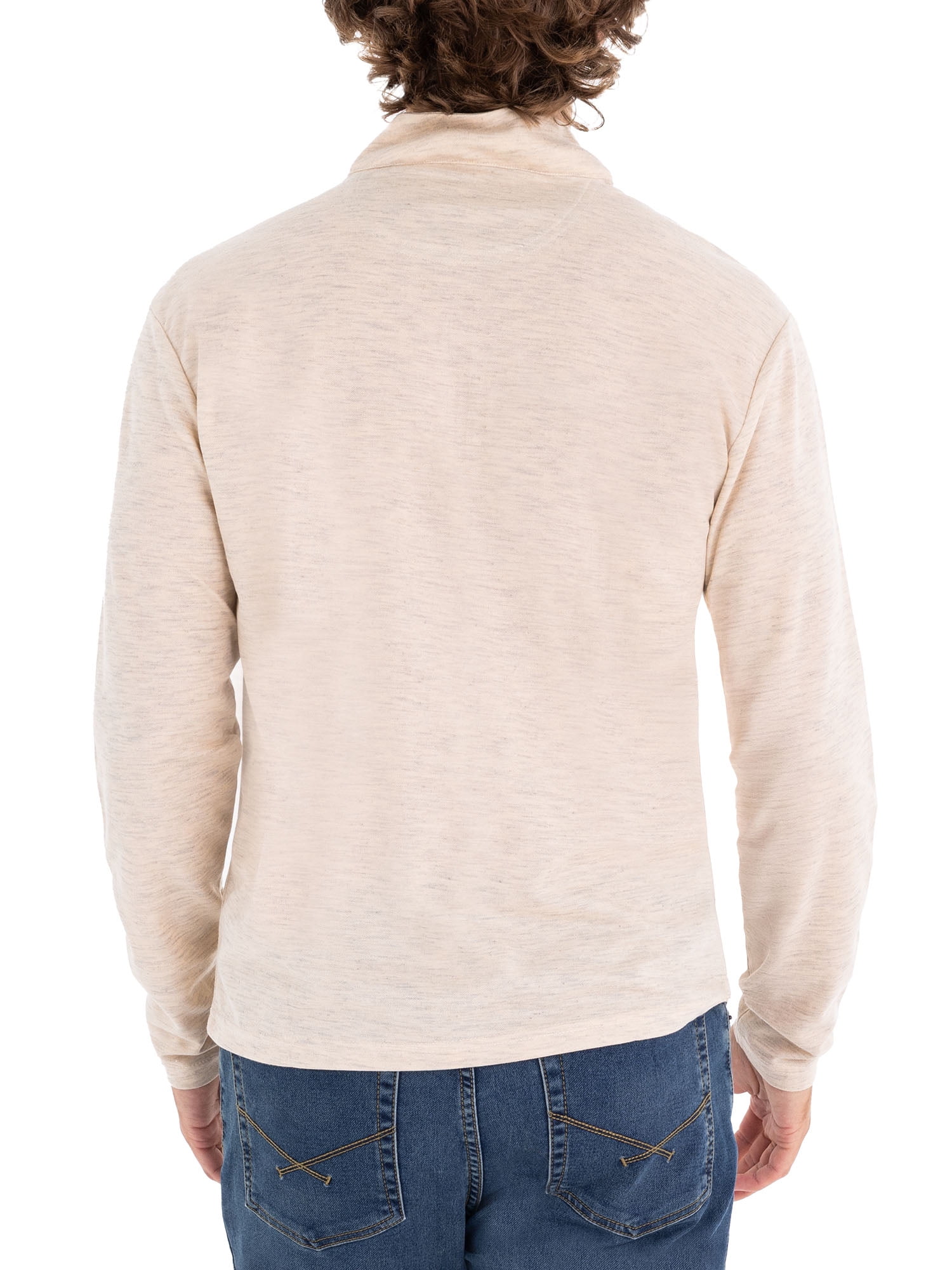 U.S. Polo Assn. Men's Luxe Quarter Zip Pullover