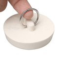 thumbnail image 4 of 2pcs 1 5/8in White Rubber Wash Basin Bathtub Plug Sink Plug Drain Pipe Plug Sink Plug Water Plug, 4 of 5