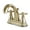 Polished Brass, variant on Kingston Brass KS7615BEX 4 in. Centerset Bathroom Faucet, Oil Rubbed Bronze