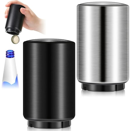 

2 Pack Beer Bottle Opener with Magnetic Cap Catcher
