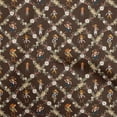 thumbnail image 1 of oneOone Rayon Brown Fabric Cowboy Sewing Craft Projects Fabric Prints By Yard 56 Inch Wide-aB, 1 of 5