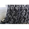 thumbnail image 2 of Tissu pour Rideaux 100x250cm Noir 1pc, 2 of 3